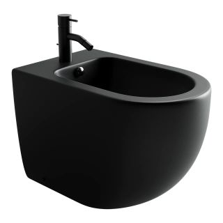 Биде напольное Ceramica Nova Metropol CN4005MB чёрный матовый